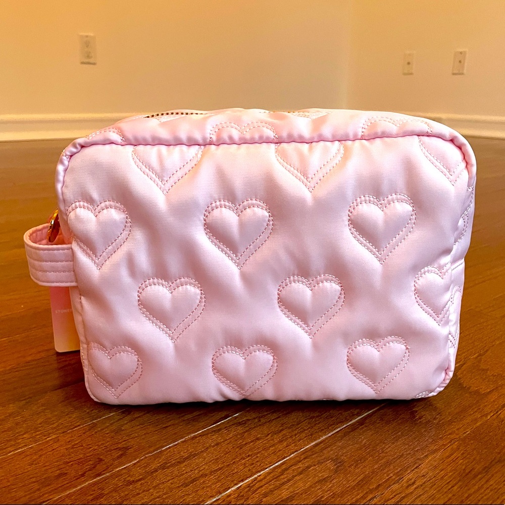 Stoney Clover Lane for Target Pink Heart XLarge Pouch. Limited Edition 🌈